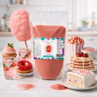 Aroma Zuckerwattezucker Erdbeere Geschmack 1 kg Beutel