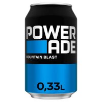 Powerade Mountain Blast 330 ml Dose – Dein...
