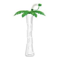 Karton 54 Stück Slush Palme 0,4 Ltr. Grün Becher