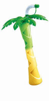 Karton 54 Stück Slush Palme 0,4 Ltr. Grün Becher