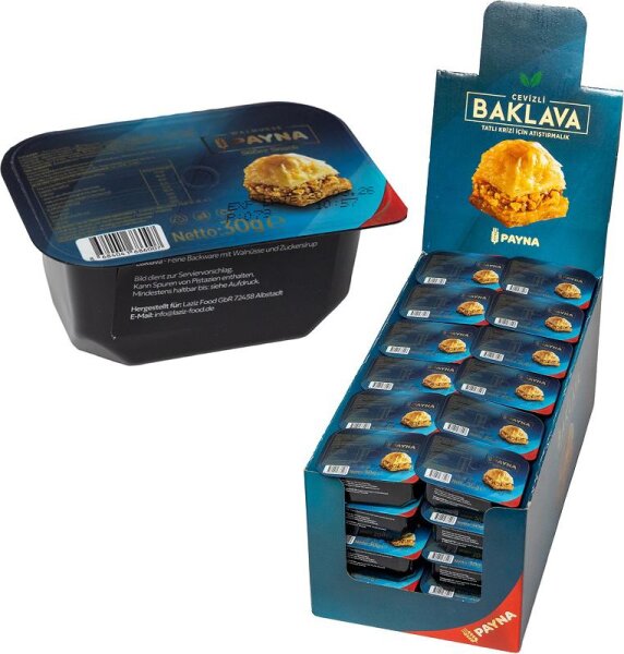 Payna Walnuss Baklava 30 g – Verführung aus...