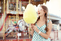 1 KG Vanille Farbzucker Aromazucker für Zuckerwatte...