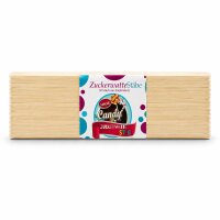 50 Zuckerwattestäbe 30 cm aus Kiefernholz 4 x 4 mm Vierkantstäbe