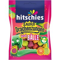 hitschies Saure Drachenzungen Brizzl Bälle • 100 g