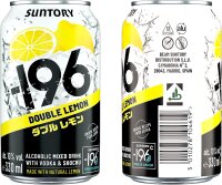 Suntory -196 Double Lemon – 330 ml | 10 % Vol. SONDERANGEBOT