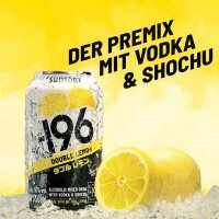 Suntory -196 Double Lemon – 330 ml | 10 % Vol. SONDERANGEBOT
