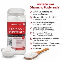 Diamant Pudersalz 1 kg Dose – feines Salz für...