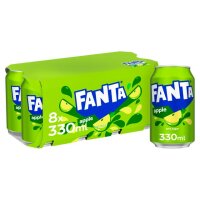 Fanta Apple Zero – Spritzig-frischer Apfelgeschmack...