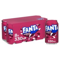 Fanta Raspberry Zero – Spritziger Himbeer-Geschmack...