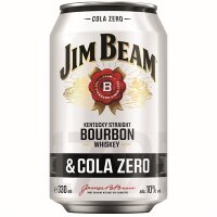 Jim Beam & Cola Zero – 330 ml Dose