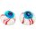 Vidal Bloody Eyes – 90 g Fruchtgummi-Augen, gruseliger Party-Snack für Halloween