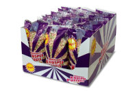 Frigeo Knusper Puffreis 80g – bunte Puffreis Kügelchen aus Reis & Mais, fruchtig-knuspriger Snack