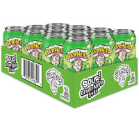 Warheads Sour Soda Green Apple 330ml – Kult Limonade aus den USA – Sauer & Erfrischend