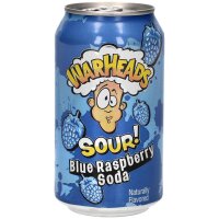 Warheads Sour Soda Blue Raspberry 330ml – Kult...