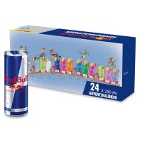 Red Bull Adventskalender 2026 – 24 x 250 ml Energy Drink – 15 Sorten – Classic, Sugarfree, Editions & Winter