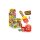 Johny Bee Splash Brush Lollipop & Gel mit Fruchtpulver – 1 x 50 g – Lustiger Pinsel-Lutscher mit Fruchtgel & Dextrose-Pulver– Candy Spaß für Kinder
