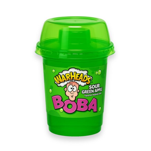 Warheads Green Apple Boba Drink – 400 ml...