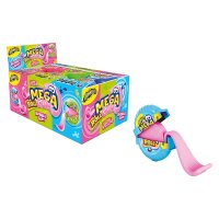 Display Komplett Johny Bee Mega Roll Bubble Gum 24...