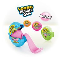 Display Komplett Johny Bee Mega Roll Bubble Gum 24 Stück Fruchtiger Kaugummi-Spaß in XXL-Rolle – Bunte Kaubonbons für Groß & Klein