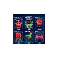 Vidal Monster Jelly 66 g – Gruselige Fruchtgummis in Monsterform – Weiche, glibbrige Halloween-Süßigkeit für Kinder & Erwachsene – Fruchtiger Geschmack – Original Vidal Spanien