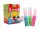 Display Komplett 100x Candy Lipstick– Süße Lippenstift-Bonbons – Wiederverschließbar & bunt im Retro-Design – Lustige Zungenmaler für Kinder & Erwachsene