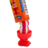 Display Komplett Sour Slurper Lutscher mit saurem Candy Gel 12 x 50 g – Süß-sauerer Spaß in drei Sorten