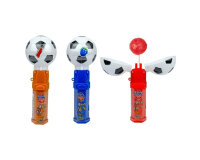 Display Komplett FC Football Surprise Pop 12 Stück – Lutscher mit Fußball-Spielzeug | Fruchtiger Spaß mit Überraschung