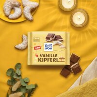 Ritter Sport Vanille Kipferl 100 g | Limited Edition...