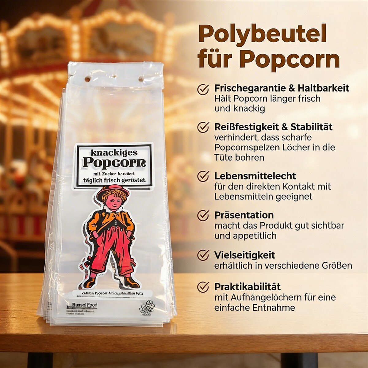 Procos Popcorneimer Mit Ballon-Motiv, 2,2 Liter – Bunter Party-Eimer Für Snacks