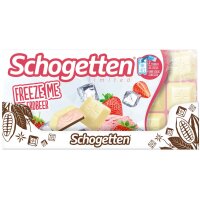 Schogetten Freeze Me Erdbeer 100 g – Eiskalter...