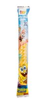Display Komplett SpongeBob SquarePants XXL 50 cm Salzige Maissnacks 30 × 25 g – knusprige Mais-Sticks im Cartoon-Design | Extrudierte Maissnacks gesalzen | 750 g Familienpackung