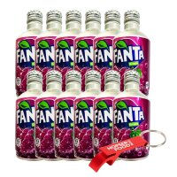 Fanta Grape Japan 12 × 300 ml Alu-Flasche + Gratis...
