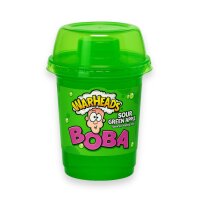 Warheads Boba Drink 9er Bundle Bubble Tea – Sour Blue Raspberry, Green Apple & Strawberry | Trend-Drink mit Popping Boba Perlen aus den USA | Hopser Funfood