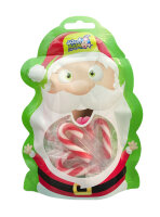 Weihnachten Mini Candy Canes Beutel a 10 Stück – einzeln verpackt je 5 g – Weihnachts Zuckerstangen rot-weiß – Zufallsverpackung – Alex Sweets