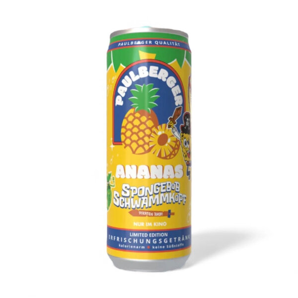 Paulberger Ananas 0,33 l – Kalorienarmes...