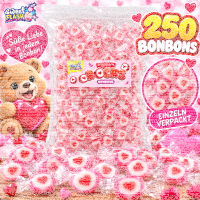 Sweet Flash Rocks Bonbons Herzen 1000 g | Ca. 250...