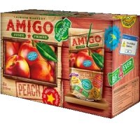 AMIGO Peach Drink 8×200 ml – Pfirsich...
