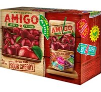 AMIGO Apple & Sour Cherry 8×200 ml –...