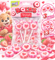 Sweet Flash Rocks Herz Lollis & Bonbons –...