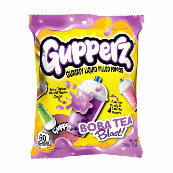 Gupperz Boba Tea Blast! 72 g | Trend-Candy mit...