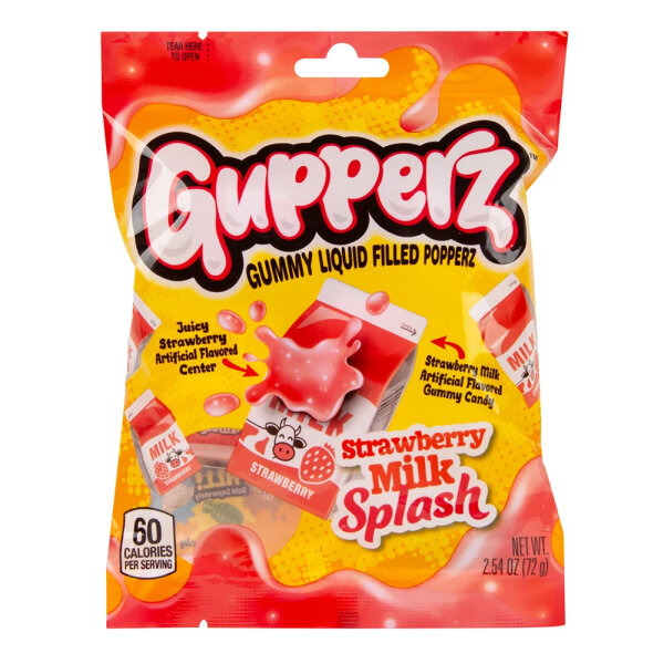 Gupperz Strawberry Milk Splash 72 g – Flüssig...