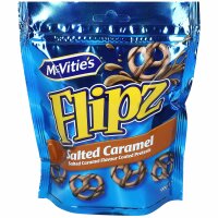 Flipz Salted Caramel 90 g – Süß-salzige...