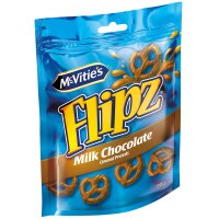 Flipz Milk Chocolate Pretzels 90 g – Laugenbrezeln...