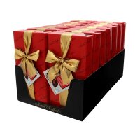 Belgische Herzpralinen rot 100 g Geschenkbox mit...