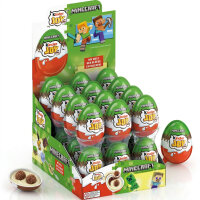 Kinder Joy Minecraft Display 24 Stück à 20 g...