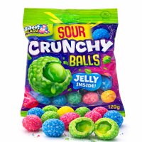 Sweet Flash Sour Crunchy Balls Jelly Inside 120 g