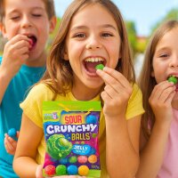 Sweet Flash Sour Crunchy Balls Jelly Inside 120 g