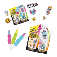 Display Johny Bee Scary Finger Lollipop 18 Stück – mit Brausepulver & Tattoo