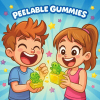 Peelable Gummies 3D Überraschung 60 g 12 Mini...