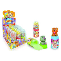 Display Komplett Johny Bee Pets Pop Dipper 12 Stück...